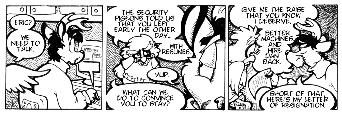 Strip for 2004-03-01 - ** ...and ferret it! **