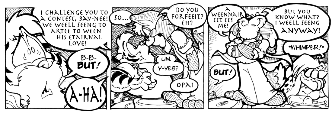 Strip for 2004-04-15 - ** Seeng, seeng, seeng! **