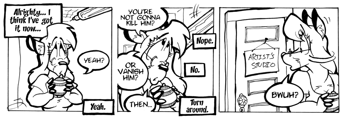 Strip for 2004-09-06 - ** For every door that closes... **