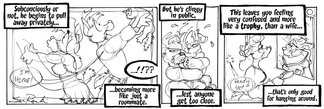 Strip for 2004-10-20 - ** More like a boobie-prize. **