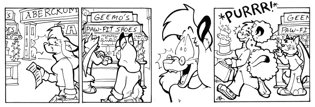 Strip for 2004-12-17 - ** P'awwww!  Those are cute! **