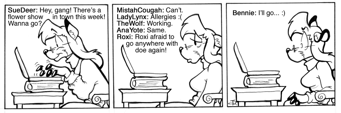 Strip for 2005-03-14 - ** Sowing the seeds. **