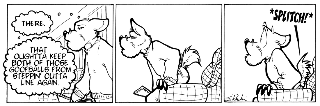 Strip for 2005-04-15 - ** Sorry to have ...brought up the topic! **