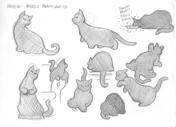 Strip for 2005-04-18 - ** The Fat Shadow knows! **