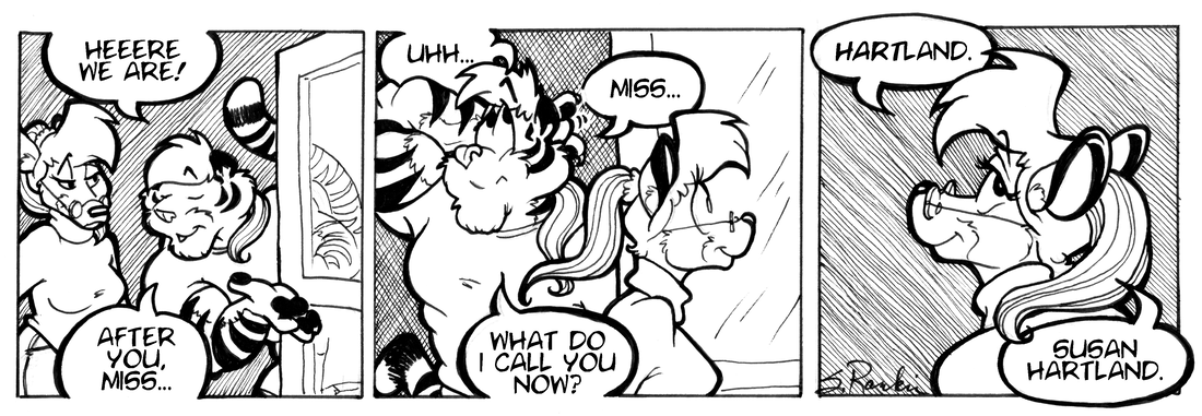 Strip for 2005-04-22 - ** ...is still a smart ass. **