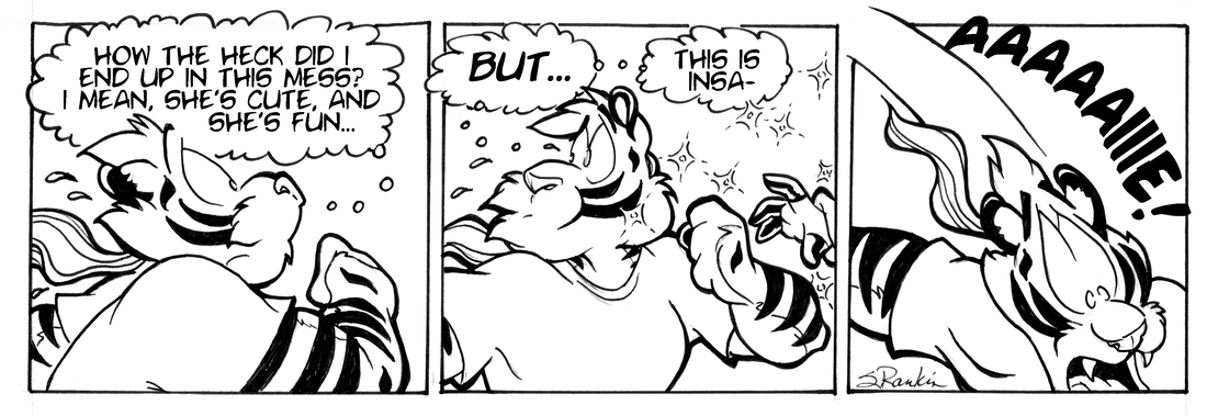 Strip for 2005-08-31 - ** Ah'm runnin', AH'M RUNNIN'! **