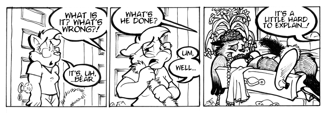 Strip for 2005-09-27 - ** Bare Bear? **