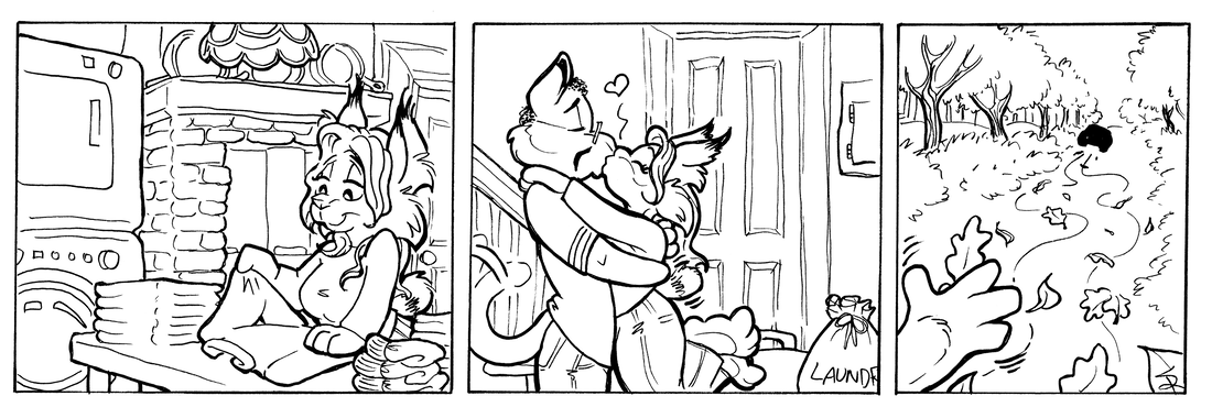 Strip for 2005-11-29 - ** Looks like she had to leaf... **