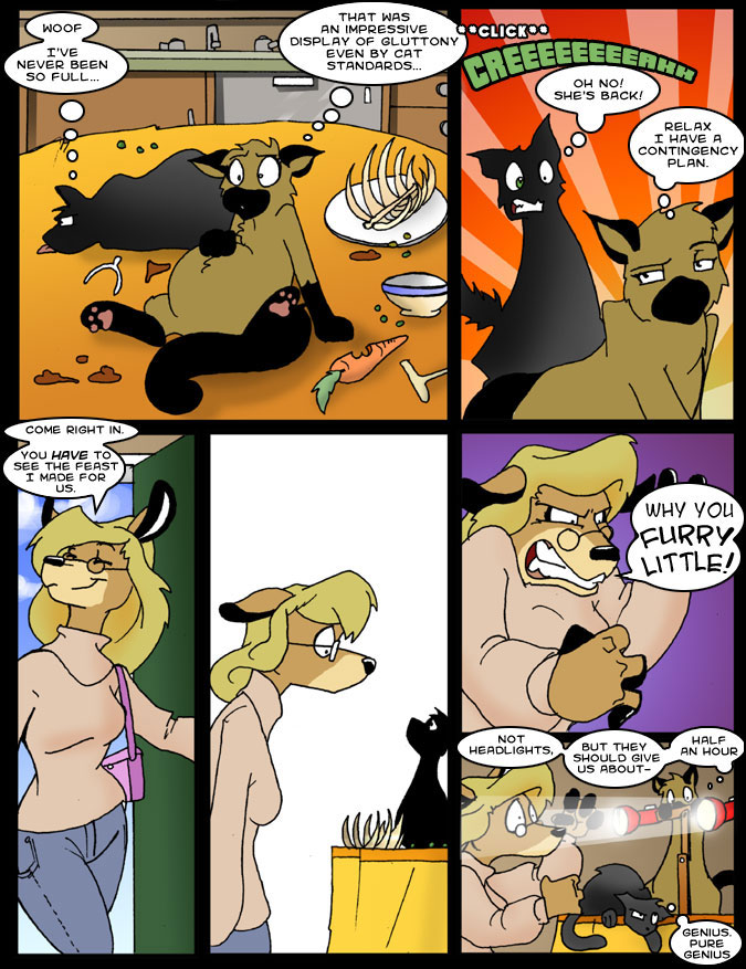 Strip for 2005-05-23 - ** Durn, smart-aleck kitties! **