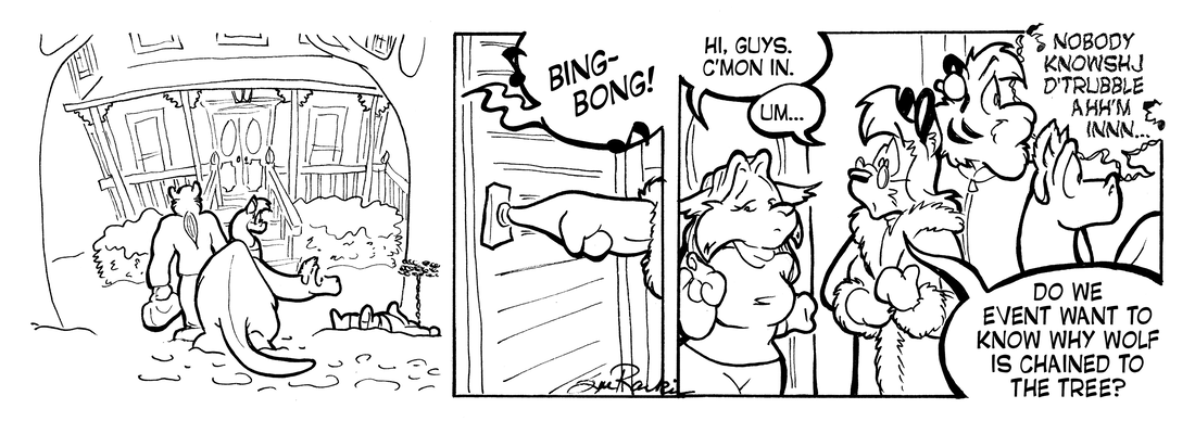 Strip for 2006-01-12 - ** Woof! **