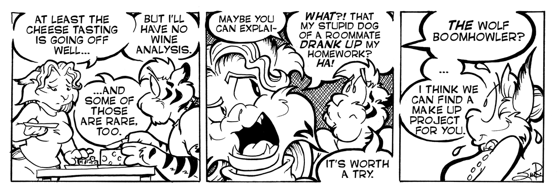 Strip for 2006-01-17 - ** Bennie cut the cheese! **