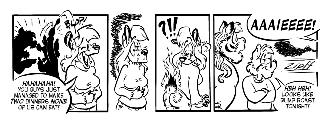 Strip for 2006-02-09 - ** Do you smell something burning...? **