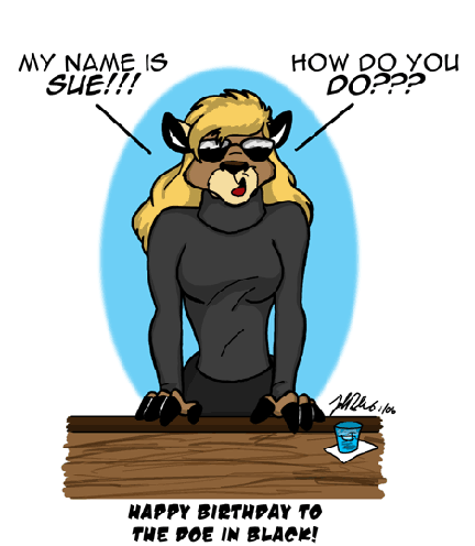 Strip for 2006-02-20 - ** Ahma punch you fer callin me Sue! **