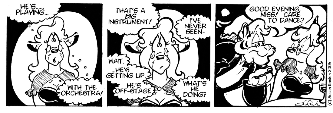 Strip for 2006-06-08 - ** Oh, my!  How naughty! **