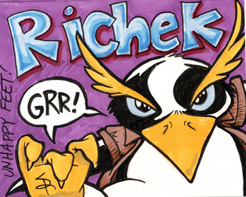 Strip for 2007-02-01 - ** Again, I shall be killed! **