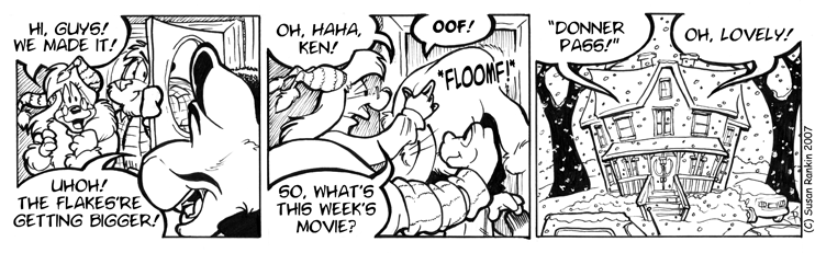 Strip for 2007-02-27 - ** Hungry for entertainment? **