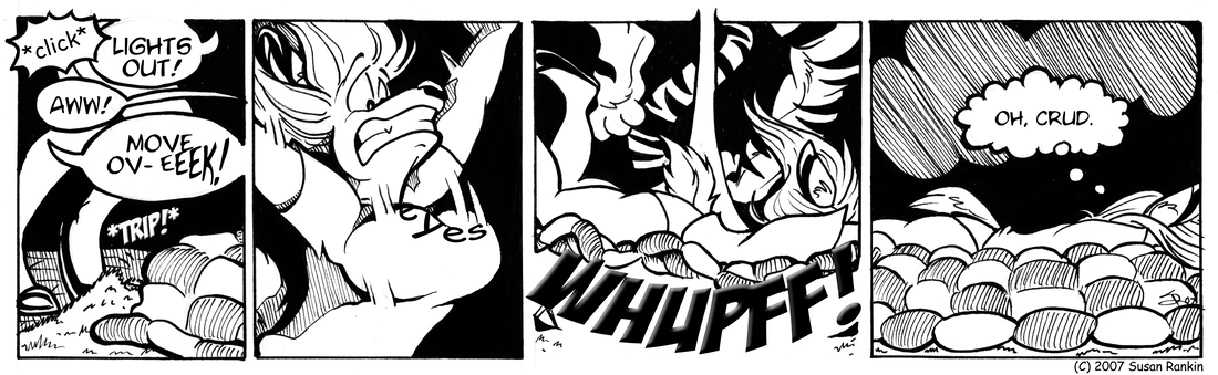 Strip for 2007-04-05 - ** Purely accidental, I assure you! **