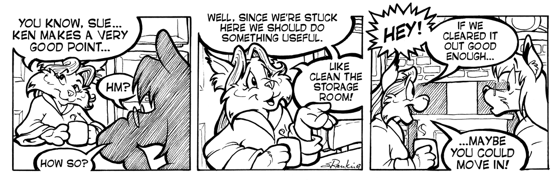 Strip for 2007-08-02 - ** Hatching a plan! **