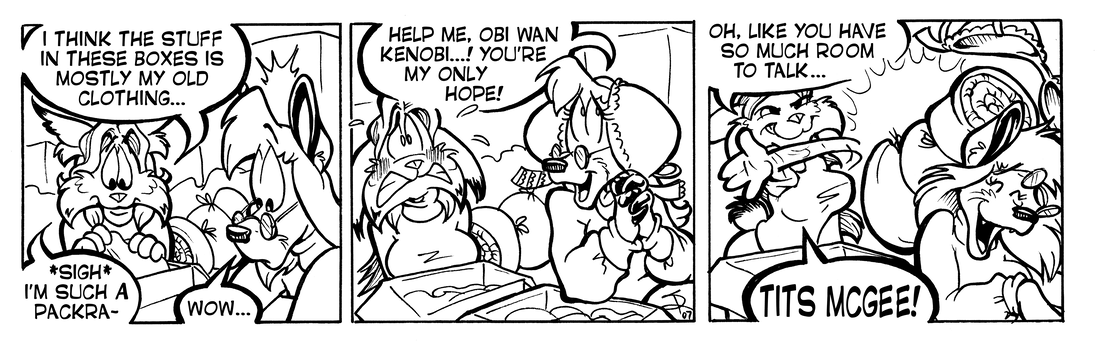 Strip for 2007-08-07 - ** Bopff! **