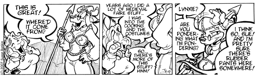 Strip for 2007-08-16 - ** Narf! **