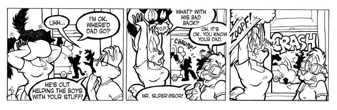 Strip for 2008-01-22 - ** Famous last words! **